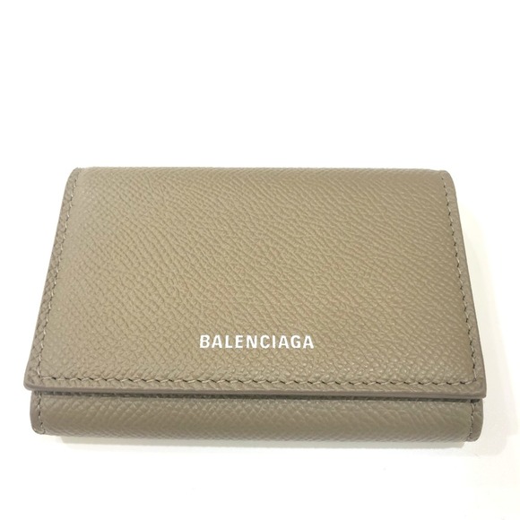 Balenciaga 581099 Ville Accordion Accessory Card Case BrownBased - Picture 1 of 10